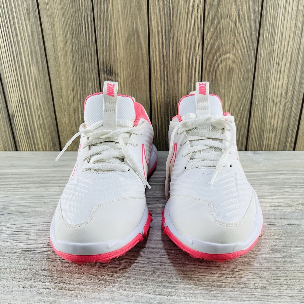 Nike White and Pink Athletic Shoes - Picture 6 of 14